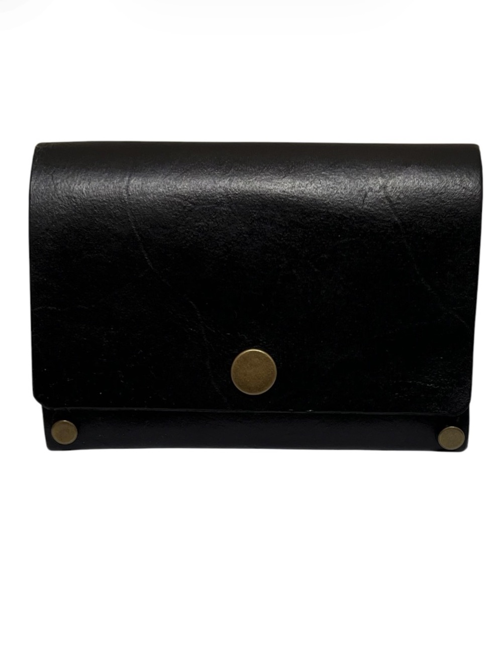 Carson Crafting Leather Trifold Brown Wallet